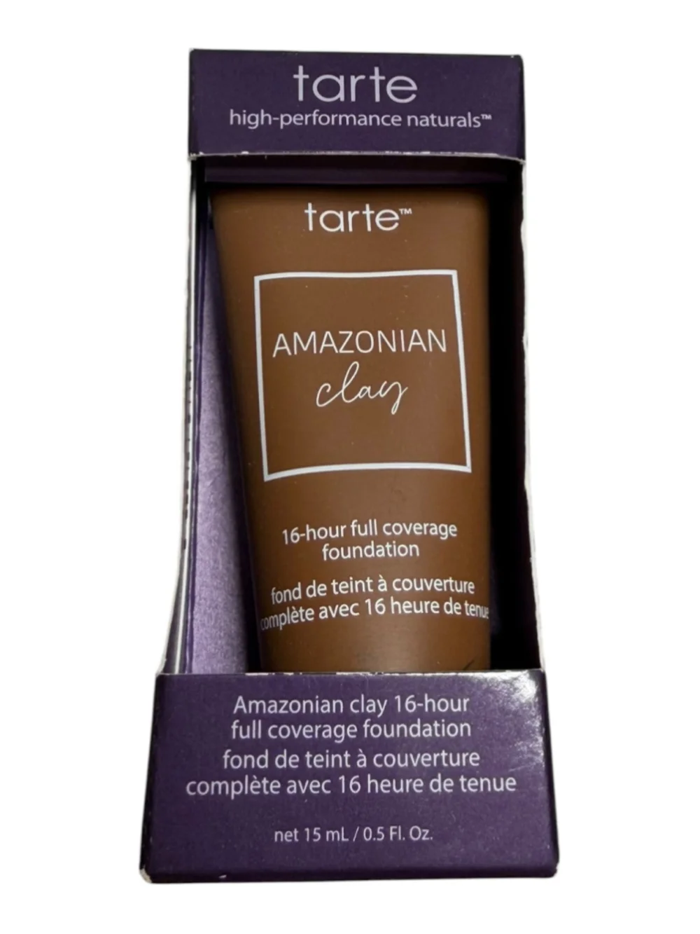 Tarte - 57N Rich Neutral Travel Size - Amazonian Clay 16-Hour Full Coverage Foun